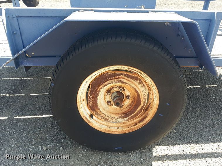 image for item IP9491 Shop built  utility trailer