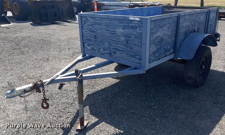 image for item IP9492 Shop built  utility trailer