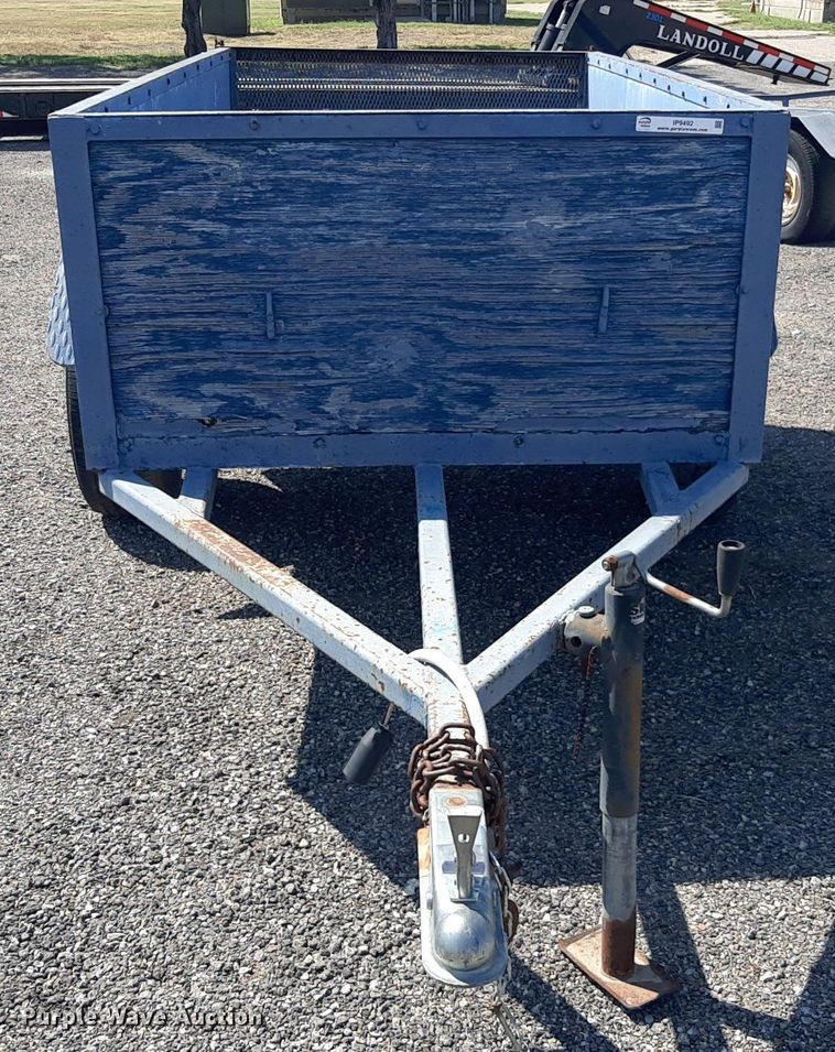 image for item IP9492 Shop built  utility trailer