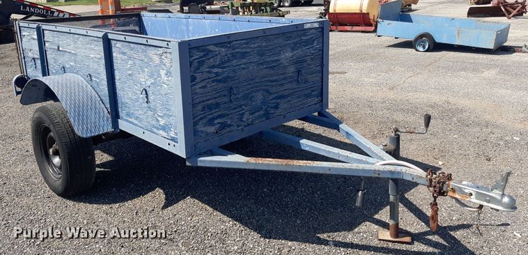 image for item IP9492 Shop built  utility trailer