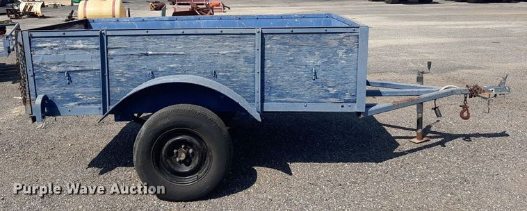 image for item IP9492 Shop built  utility trailer