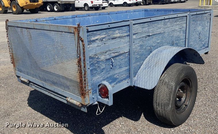image for item IP9492 Shop built  utility trailer