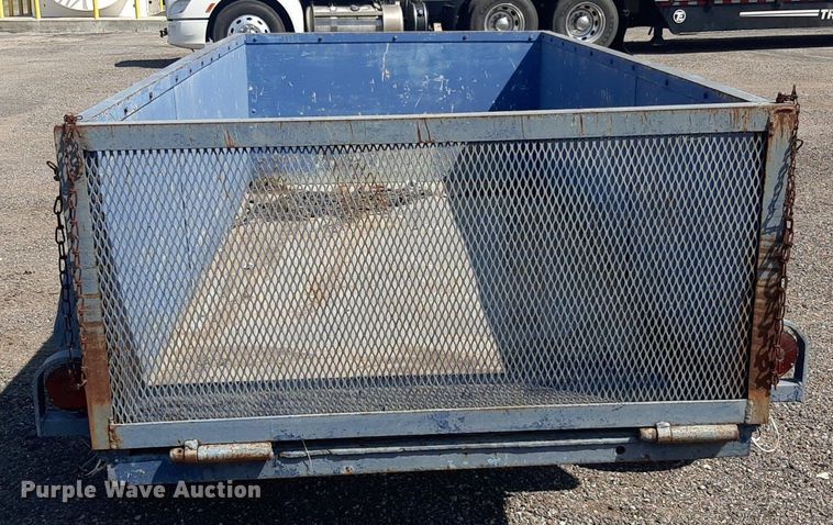 image for item IP9492 Shop built  utility trailer