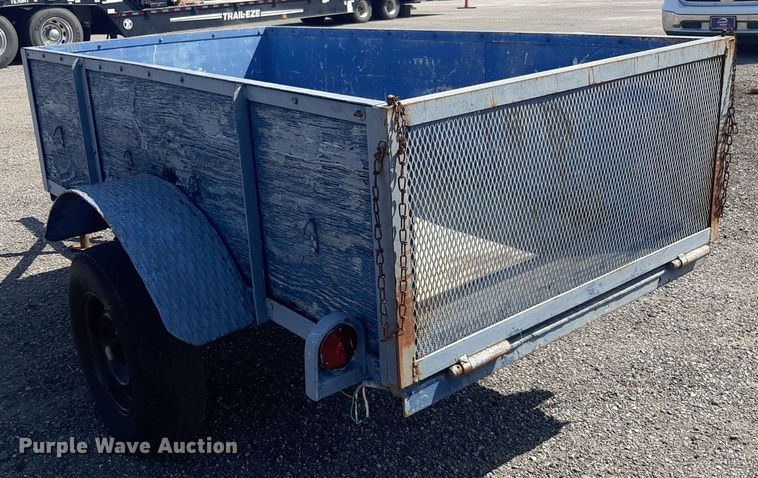 image for item IP9492 Shop built  utility trailer
