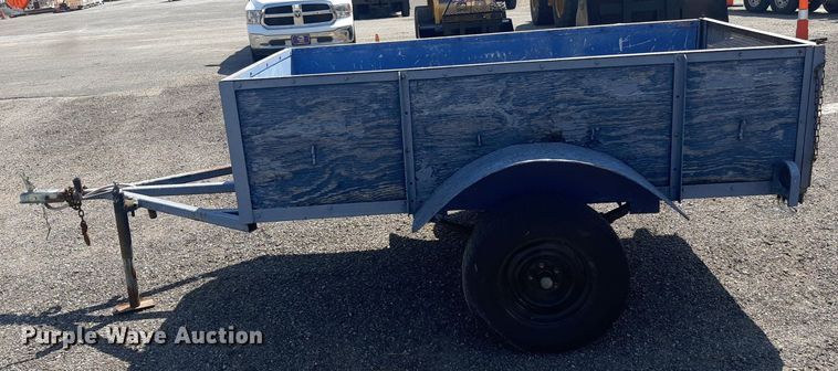 image for item IP9492 Shop built  utility trailer