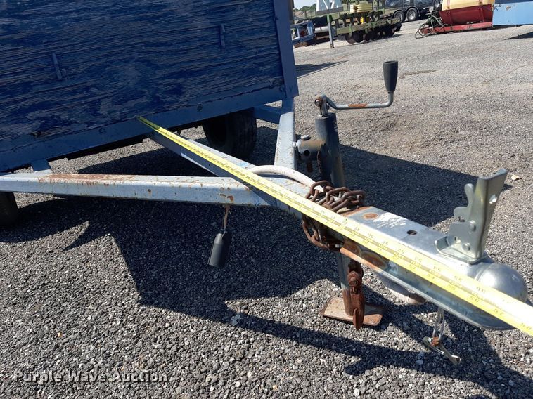 image for item IP9492 Shop built  utility trailer