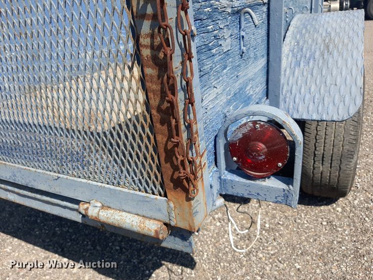 image for item IP9492 Shop built  utility trailer