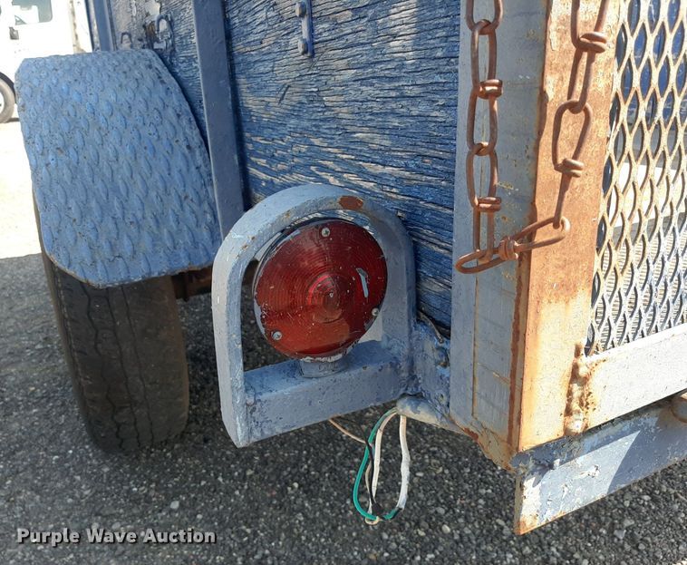 image for item IP9492 Shop built  utility trailer