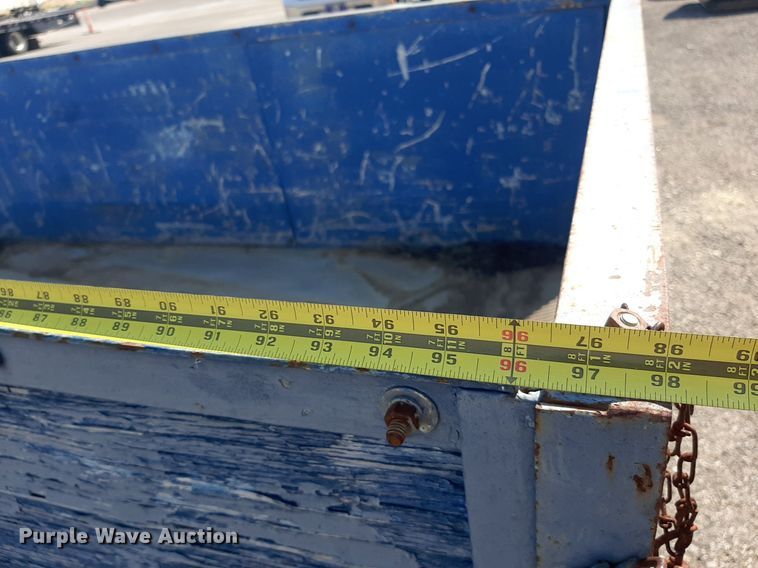 image for item IP9492 Shop built  utility trailer