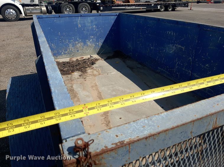 image for item IP9492 Shop built  utility trailer