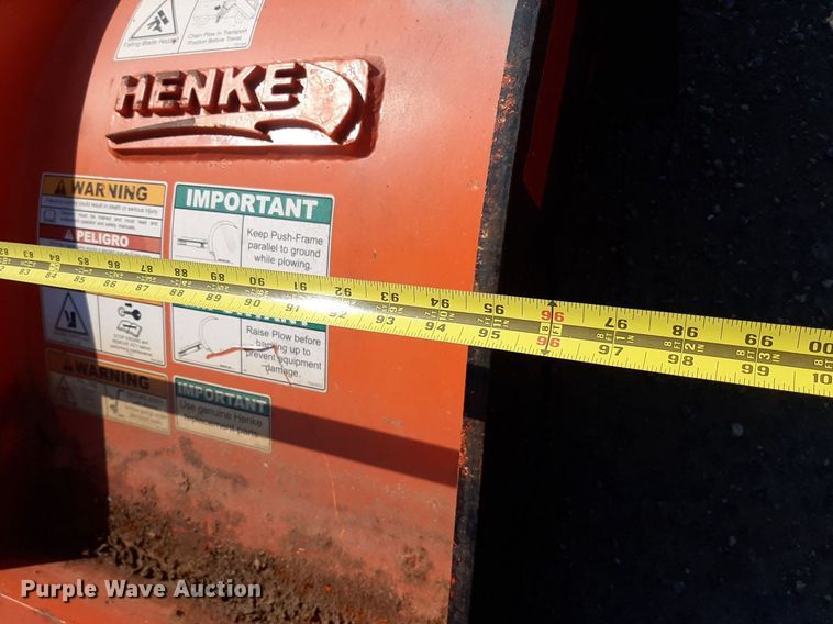 image for item IP9494 Henke  snow plow