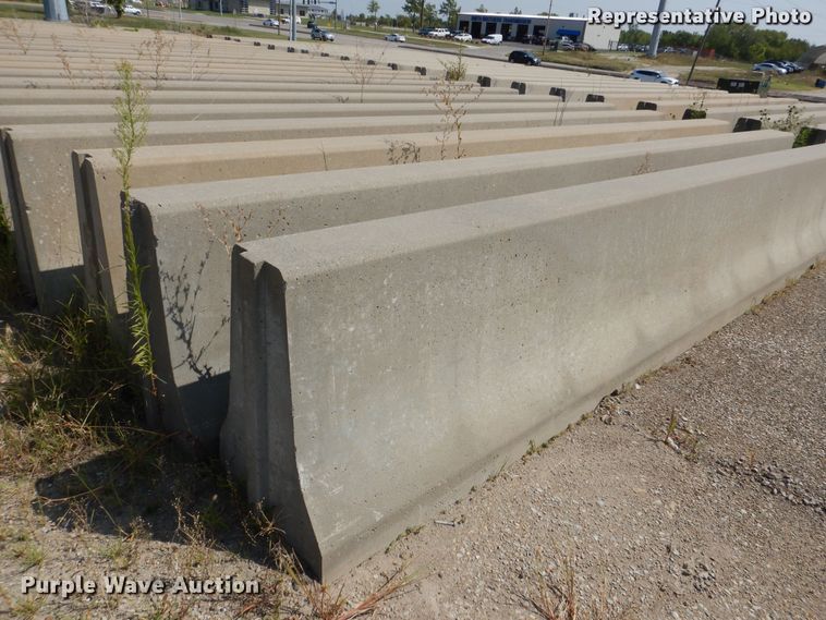 image for item MP9301 (8) 10' concrete barriers