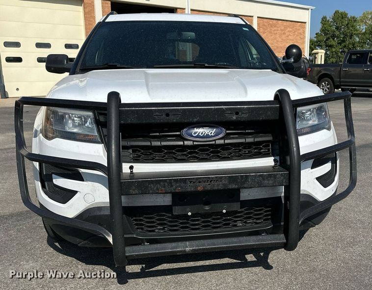image for item NF9042 2018 Ford Explorer Police Interceptor  SUV