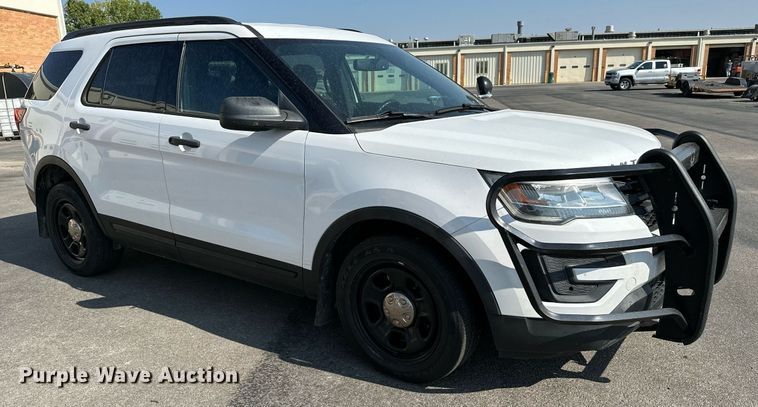 image for item NF9042 2018 Ford Explorer Police Interceptor  SUV