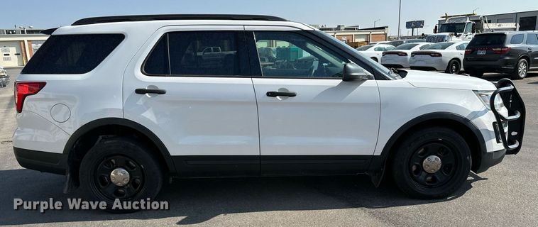 image for item NF9042 2018 Ford Explorer Police Interceptor  SUV