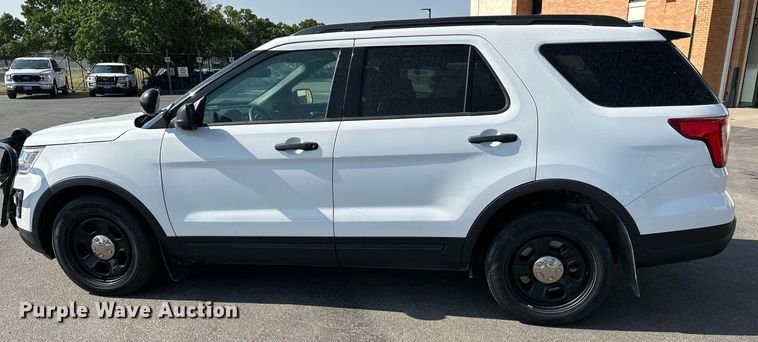 image for item NF9042 2018 Ford Explorer Police Interceptor  SUV