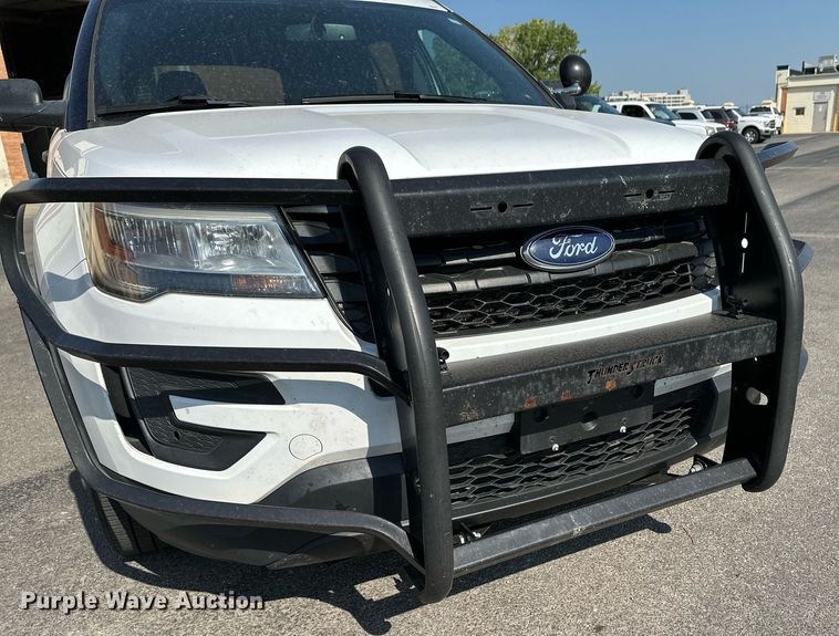 image for item NF9042 2018 Ford Explorer Police Interceptor  SUV