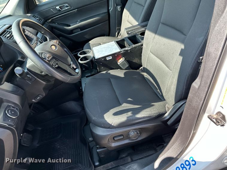image for item NF9042 2018 Ford Explorer Police Interceptor  SUV