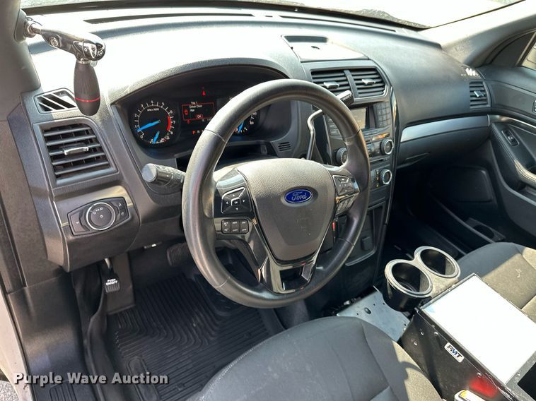 image for item NF9042 2018 Ford Explorer Police Interceptor  SUV