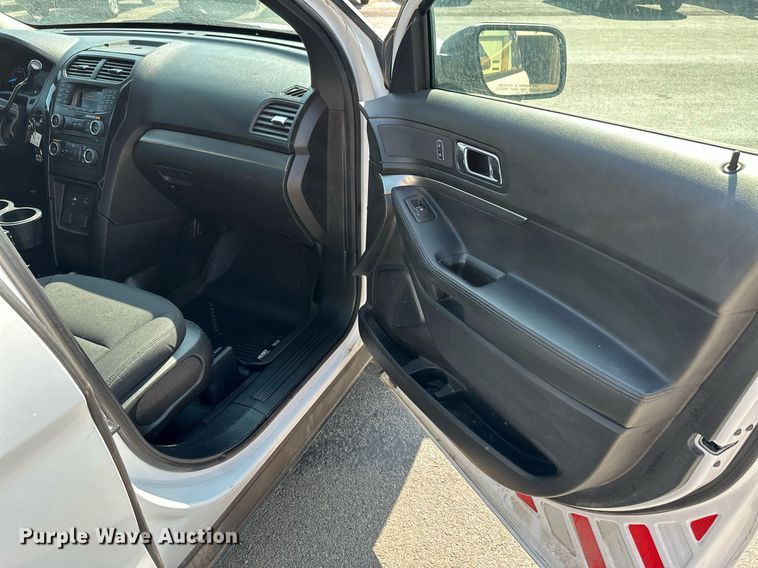 image for item NF9042 2018 Ford Explorer Police Interceptor  SUV