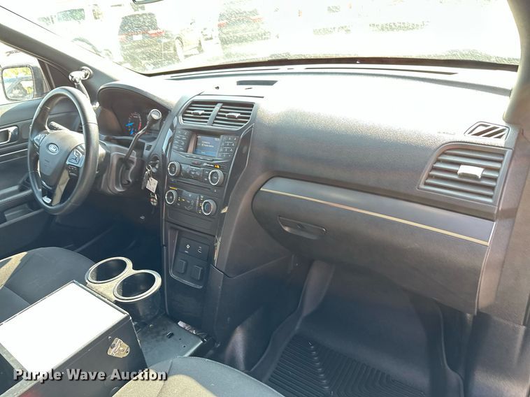 image for item NF9042 2018 Ford Explorer Police Interceptor  SUV