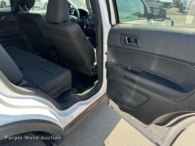 image for item NF9042 2018 Ford Explorer Police Interceptor  SUV