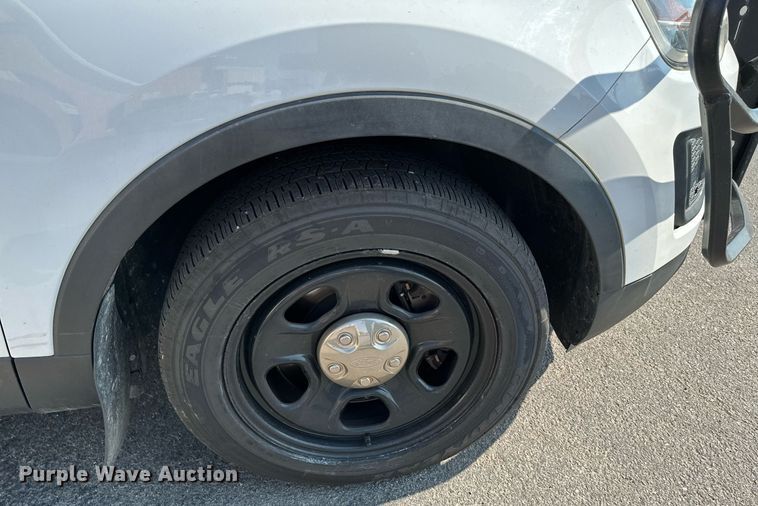 image for item NF9042 2018 Ford Explorer Police Interceptor  SUV