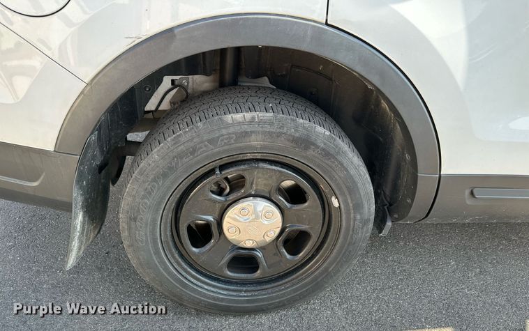 image for item NF9042 2018 Ford Explorer Police Interceptor  SUV