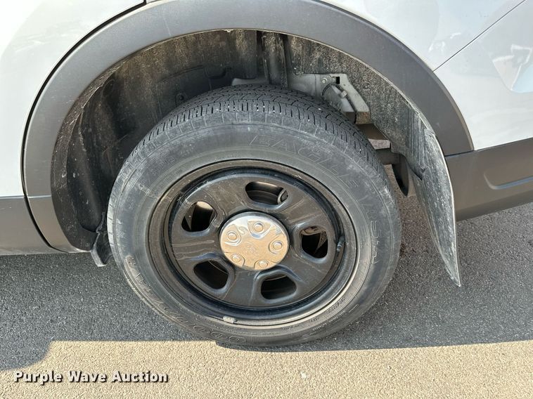 image for item NF9042 2018 Ford Explorer Police Interceptor  SUV