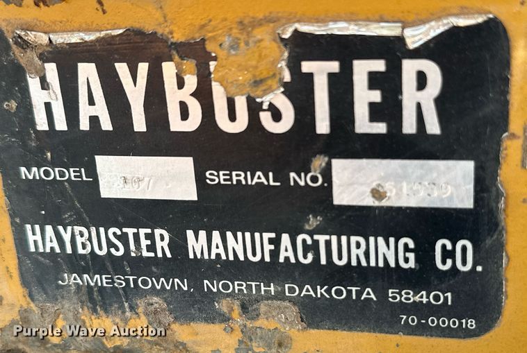 image for item NF9051 HayBuster 107  grain drill