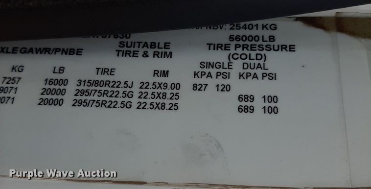 image for item NF9052 2014 International WorkStar 7500  dump truck