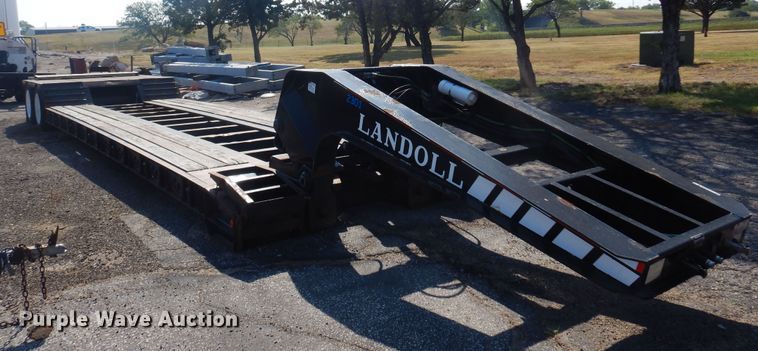 image for item NF9053 2006 Landoll  lowboy equipment trailer
