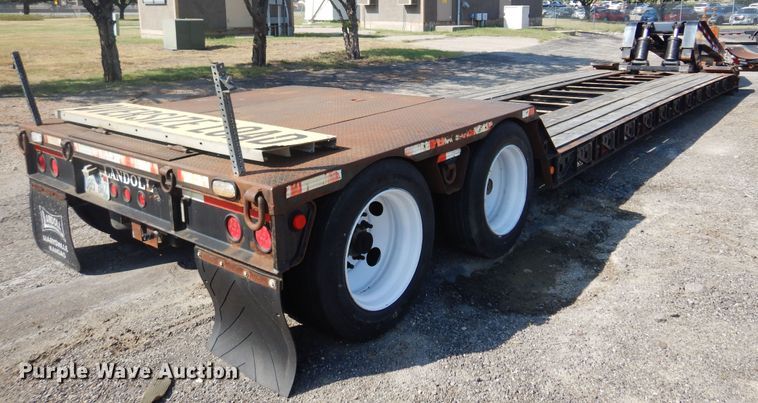 image for item NF9053 2006 Landoll  lowboy equipment trailer