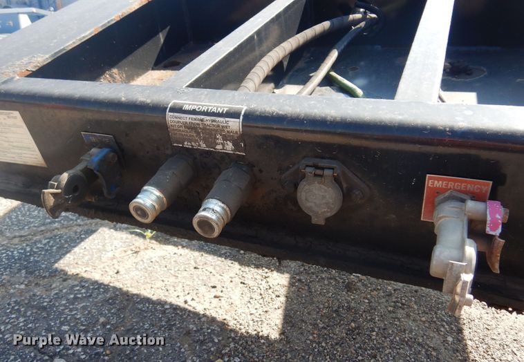 image for item NF9053 2006 Landoll  lowboy equipment trailer