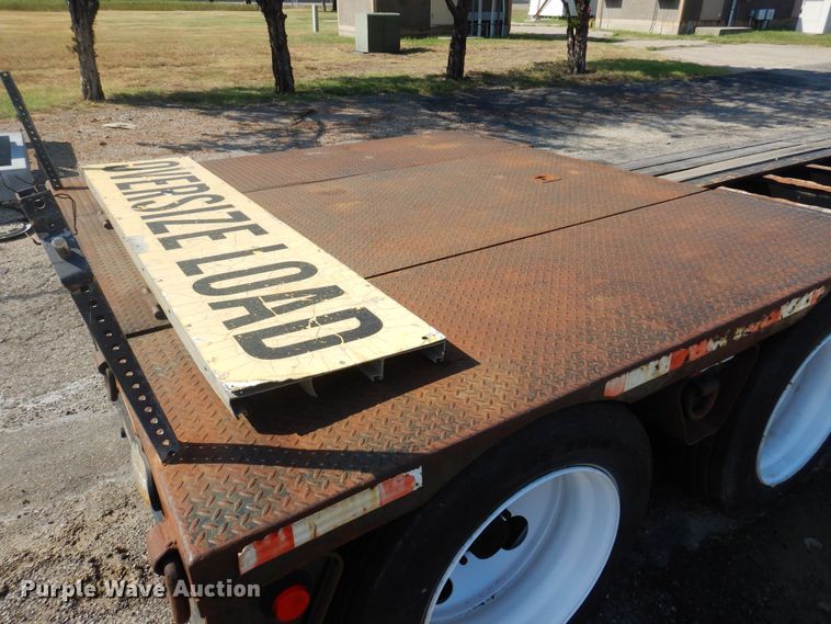 image for item NF9053 2006 Landoll  lowboy equipment trailer