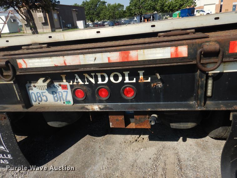 image for item NF9053 2006 Landoll  lowboy equipment trailer