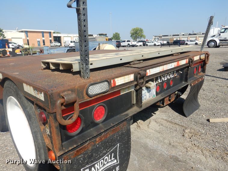 image for item NF9053 2006 Landoll  lowboy equipment trailer