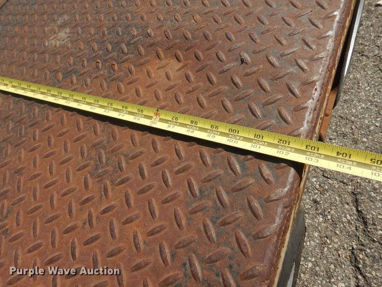 image for item NF9053 2006 Landoll  lowboy equipment trailer