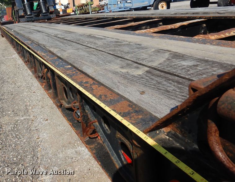 image for item NF9053 2006 Landoll  lowboy equipment trailer