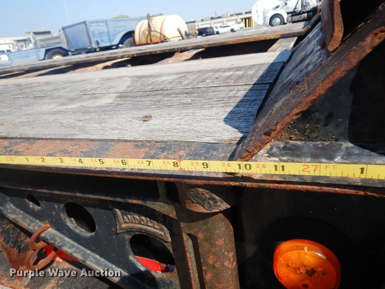 image for item NF9053 2006 Landoll  lowboy equipment trailer