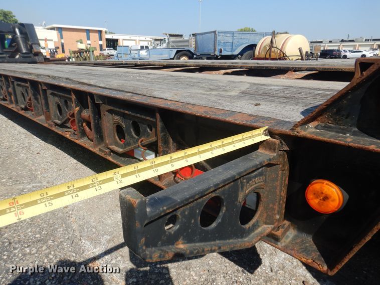 image for item NF9053 2006 Landoll  lowboy equipment trailer
