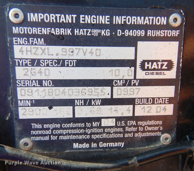 image for item NF9055 2005 Etnyre MU-6  oil distributor trailer