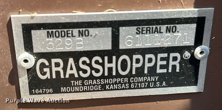 image for item NF9063 Grasshopper 329  ZTR lawn mower