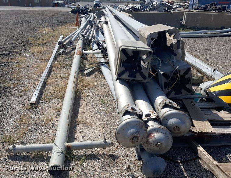 image for item NF9077 (8) 31' 7" H light poles