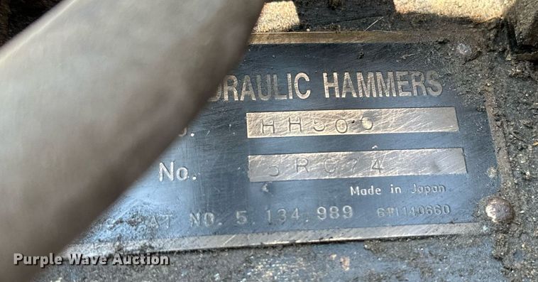 image for item NF9078 Huskie HH500  skid steer breaker