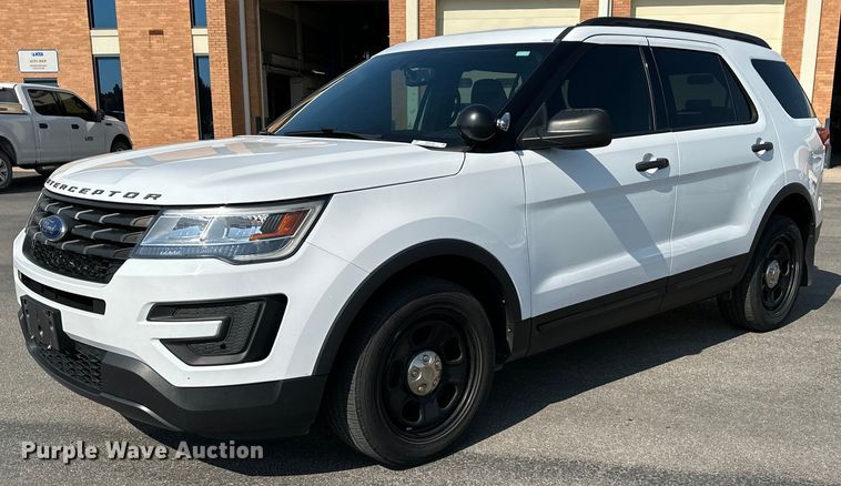 image for item NF9128 2018 Ford Explorer Police Interceptor  SUV