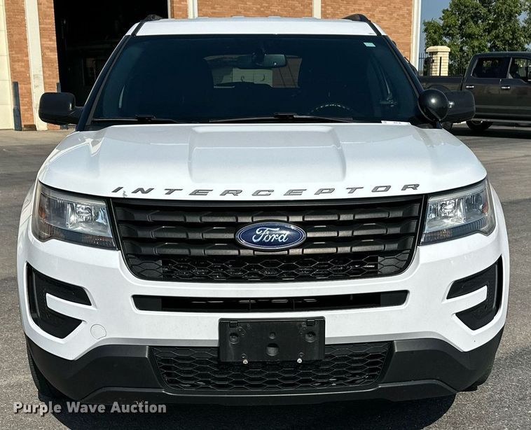 image for item NF9128 2018 Ford Explorer Police Interceptor  SUV