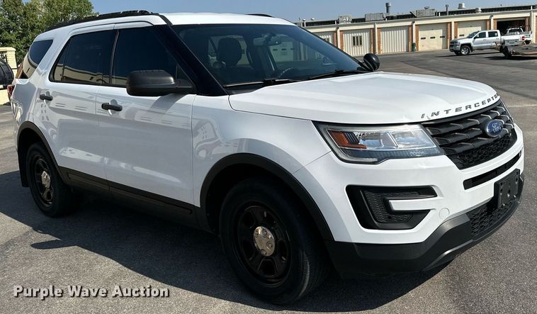 image for item NF9128 2018 Ford Explorer Police Interceptor  SUV