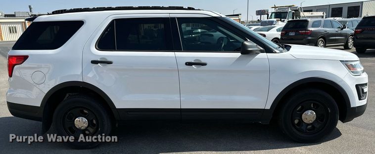 image for item NF9128 2018 Ford Explorer Police Interceptor  SUV