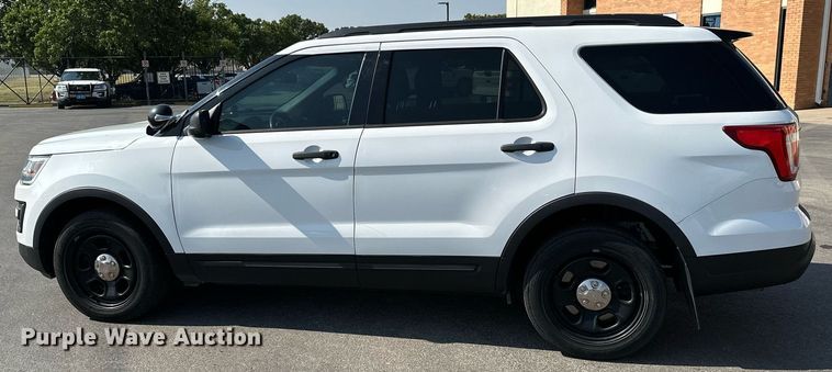 image for item NF9128 2018 Ford Explorer Police Interceptor  SUV